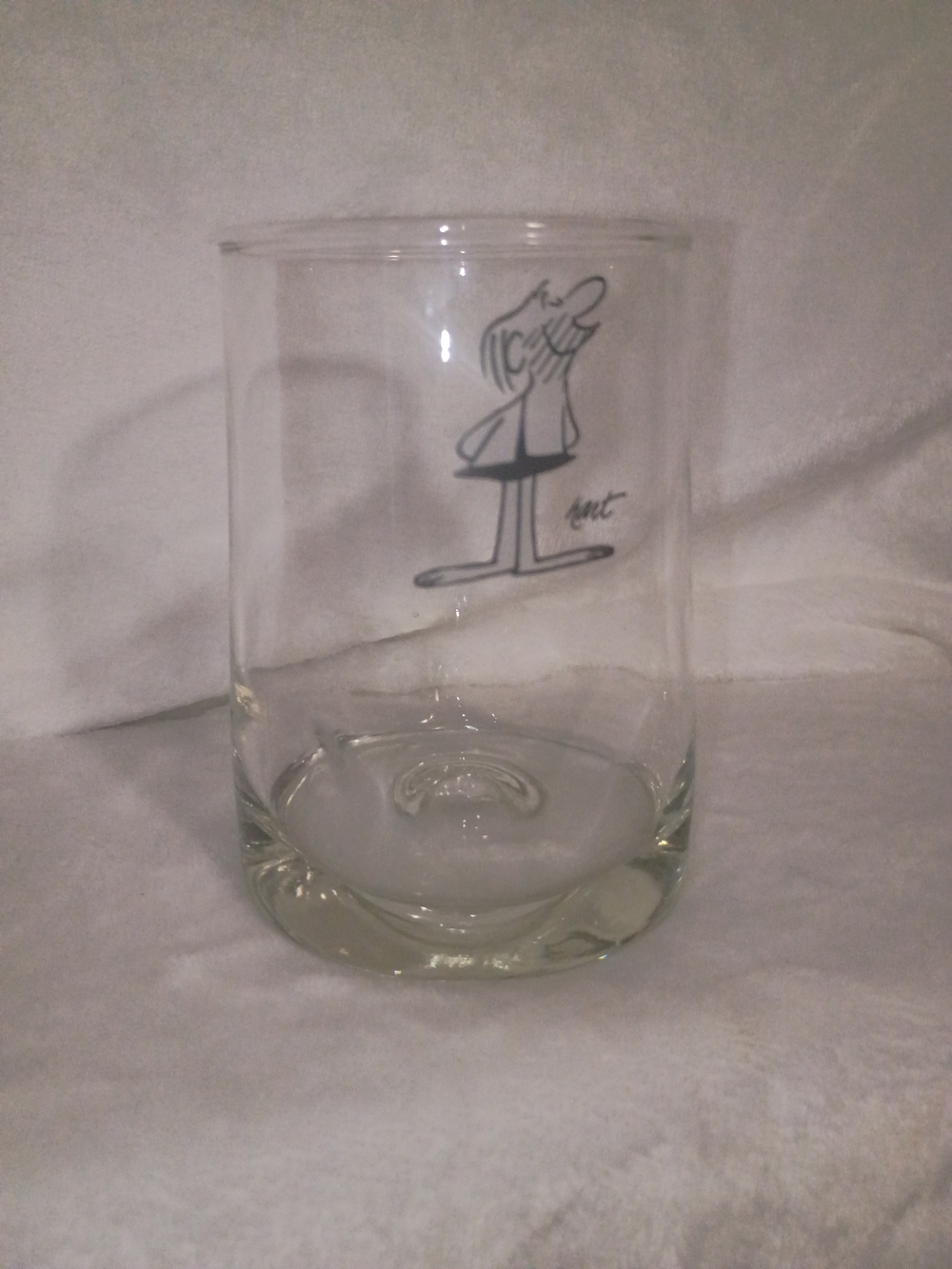 Vintage 1970’s Johnny Hart B.C. Comic Highball Glass